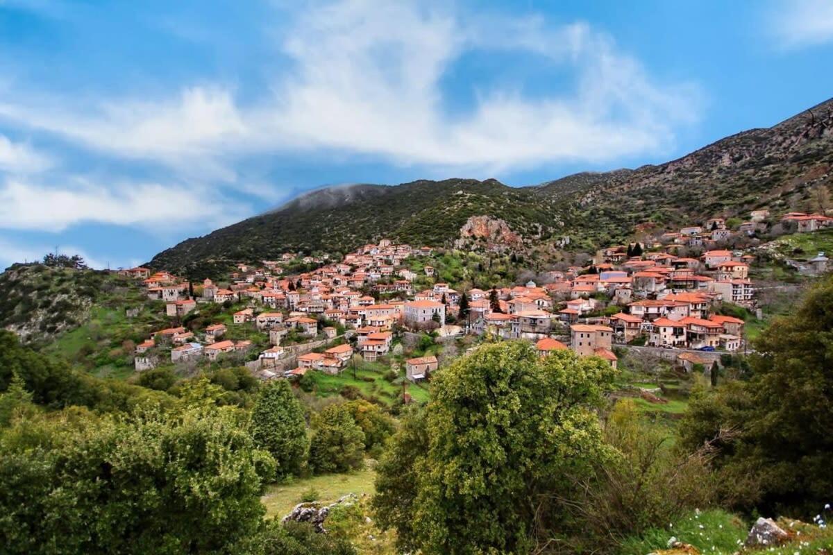 Stemnitsa Stone Residence - Comfy Mountain Getaway Buitenkant foto